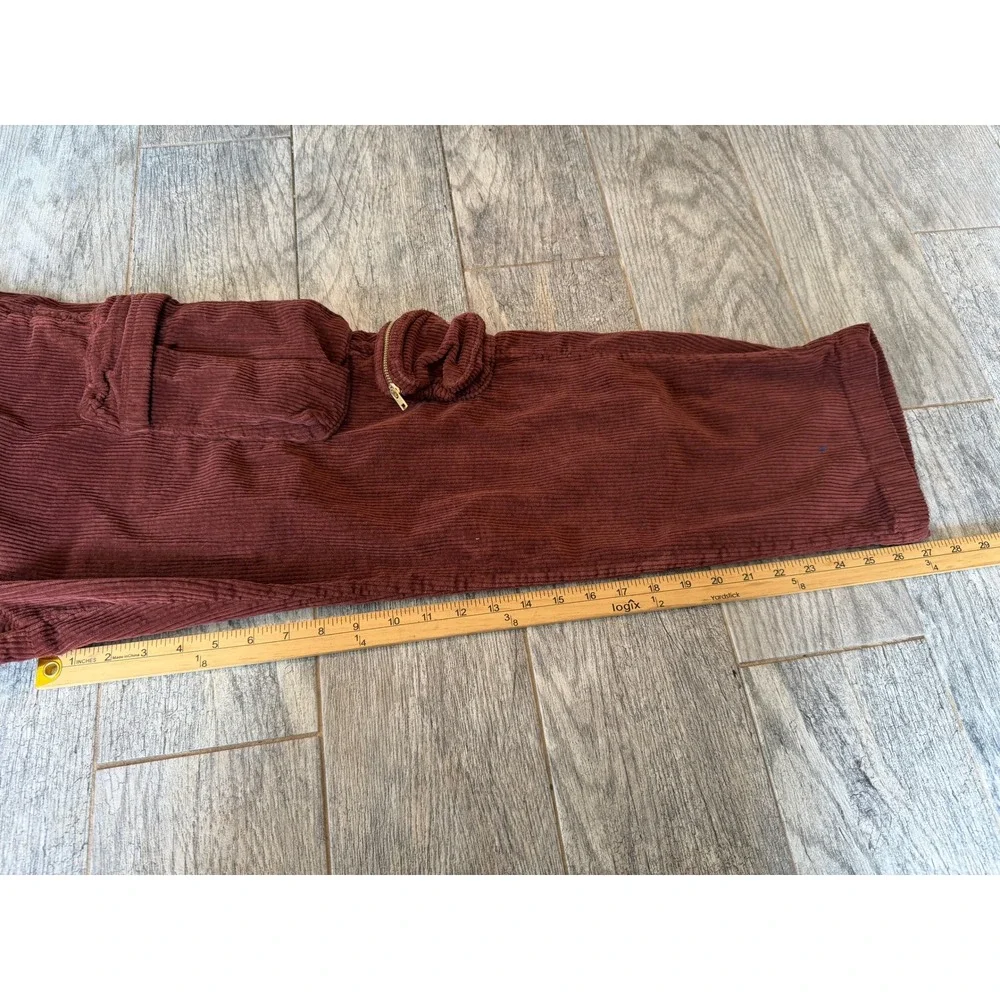 American Eagle Tru Kolors Cargo Pants Mens 30x32 Corduroy 30 x 32 Wide Wale